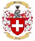 Moletta Family Crest from Italy