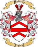 Molinton Family Crest from England