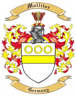 Mollitor Family Crest from Germany