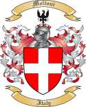 Moltoni Family Crest from Italy