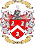 Monck Family Crest from England