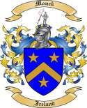 Monck Family Crest from Ireland
