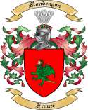 Mondragon Family Crest from France