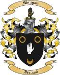 Mongan Family Crest from Ireland