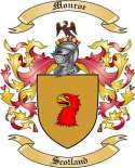 Monroe Family Crest from Scotland