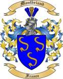 Montbriand Family Crest from France