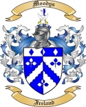 Moodys Family Crest from Ireland