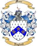 Moor Family Crest from England