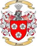 Moor Family Crest from France