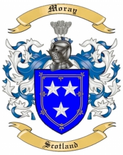 Moray Family Crest from Scotland
