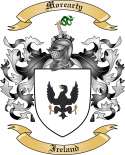 Morearty Family Crest from Ireland