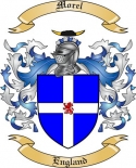 Morel Family Crest from England