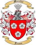 Morellet Family Crest from France