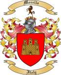 Morello Family Crest from Italy