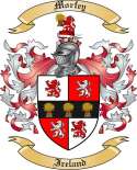 Morfey Family Crest from Ireland