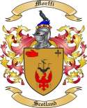 Morffi Family Crest from Scotland