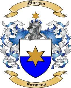 Morgan Family Crest from Germany