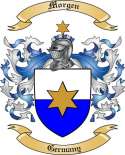 Morgen Family Crest from Germany