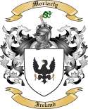 Moriarty Family Crest from Ireland