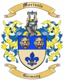 Morizzie Family Crest from Germany
