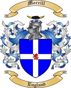 Morrill Family Crest from England