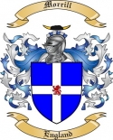 Morrill Family Crest from England