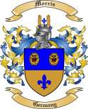 Morris Family Crest from Germany2