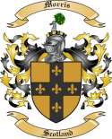 Morris Family Crest from Scotland