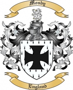 Mosby Family Crest from England