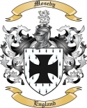 Moseby Family Crest from England