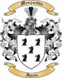 Mosquedda Family Crest from Spain