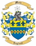 Mote Family Crest from England
