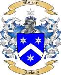 Mulcare Family Crest from Ireland