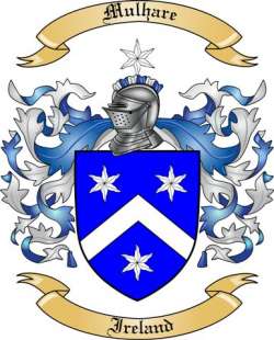 Mulhare Family Crest from Ireland