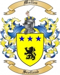 Mullen Family Crest from Scotland2
