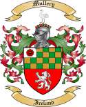 Mullery Family Crest from Ireland