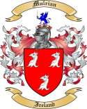 Mulrian Family Crest from Ireland