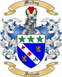 Mulvey Family Crest from Ireland