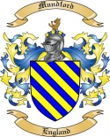 Mundford Family Crest from England