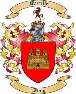 Murello Family Crest from Italy