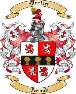 Murfree Family Crest from Ireland