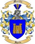 Murillo Family Crest from Spain