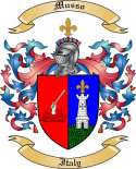 Musso Family Crest from Italy
