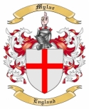 Mylar Family Crest from England
