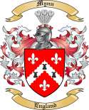 Mynn Family Crest from England