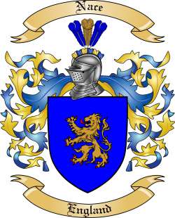 Nace Family Crest from England
