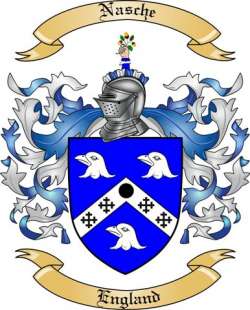 Nasche Family Crest from England