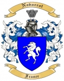 Navarrot Family Crest from France