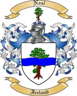 Neal Family Crest from Ireland