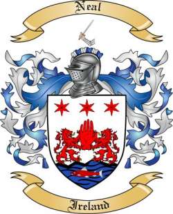 Neal Family Crest from Ireland2